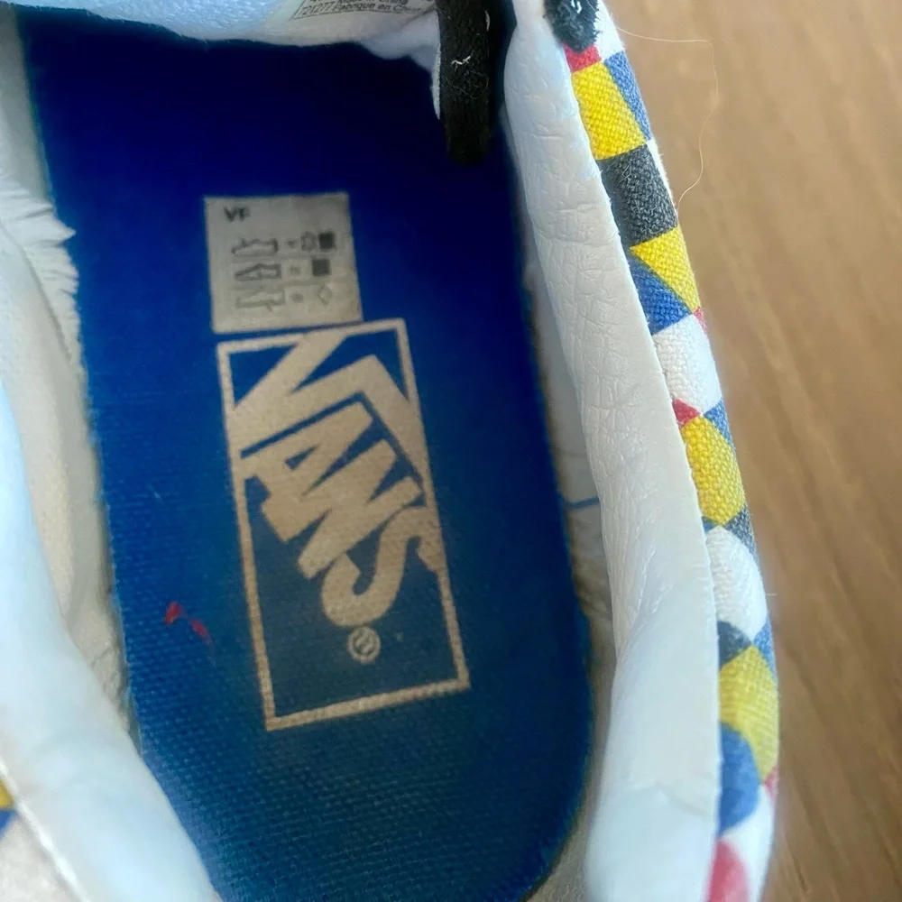 Vans old skool playing cards skate shoes, size M 5/W 6.5 - Picture 6 of 9